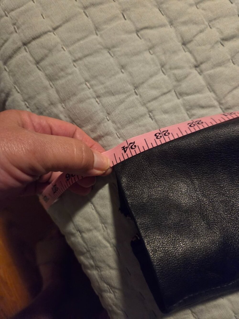 Michael Kors Sheep Skin Black Moto Jacket - Picture 7 of 8